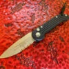Microtech LUDT Single Edge Apocalyptic Part Serrated 2 Microtech LUDT Single Edge Apocalyptic Part Serrated -Southern Blades MT135 11AP 2