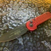 Microtech LUDT Single Edge Standard Merlot 1 Microtech LUDT Single Edge Standard Merlot -Southern Blades MT135 1MR 2