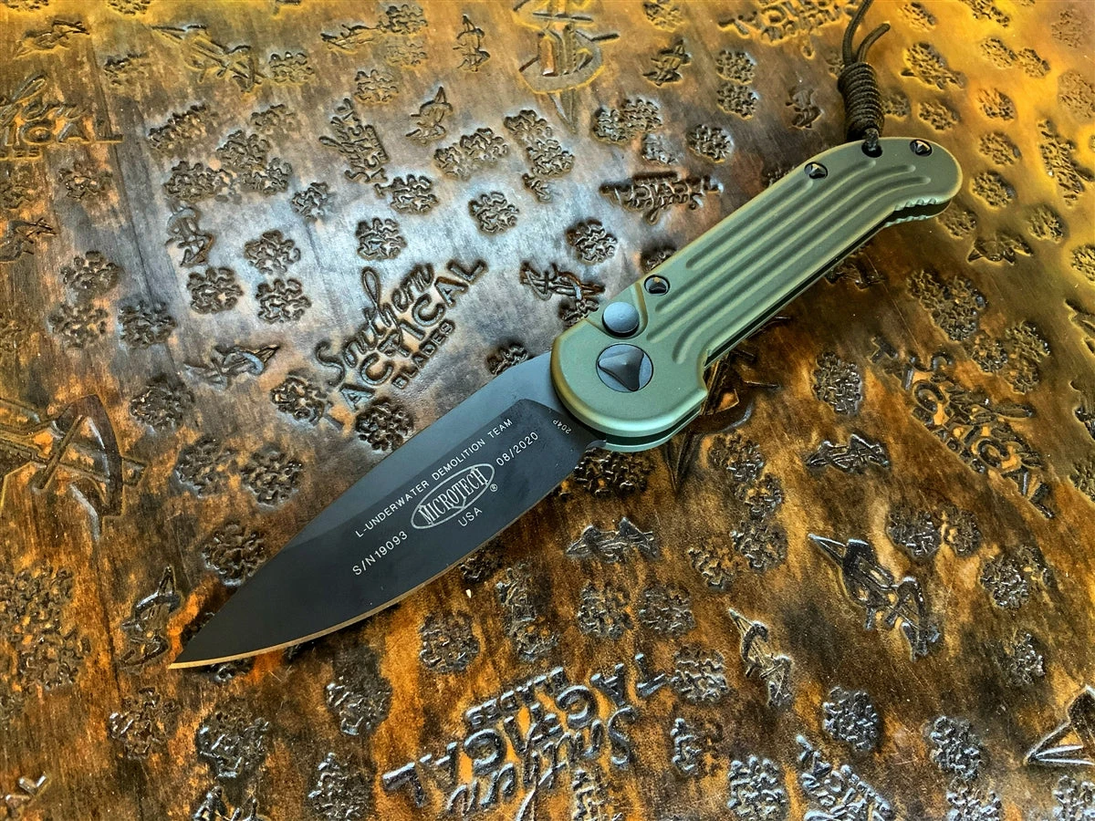 Microtech LUDT Single Edge Standard OD Green 3 Microtech LUDT Single Edge Standard OD Green