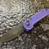 Microtech LUDT Single Edge Standard Purple