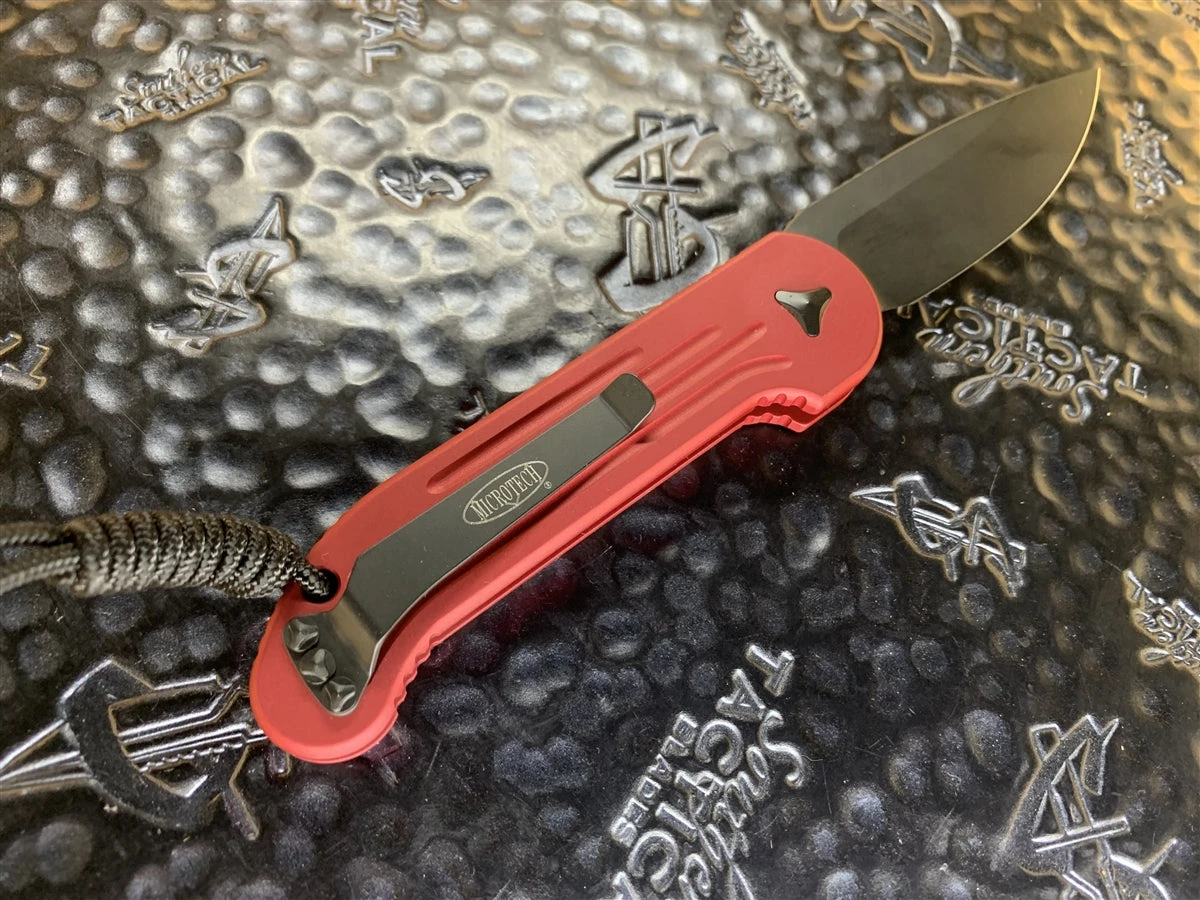 Microtech LUDT Single Edge Red Standard 4 Microtech LUDT Single Edge Red Standard - Image 2