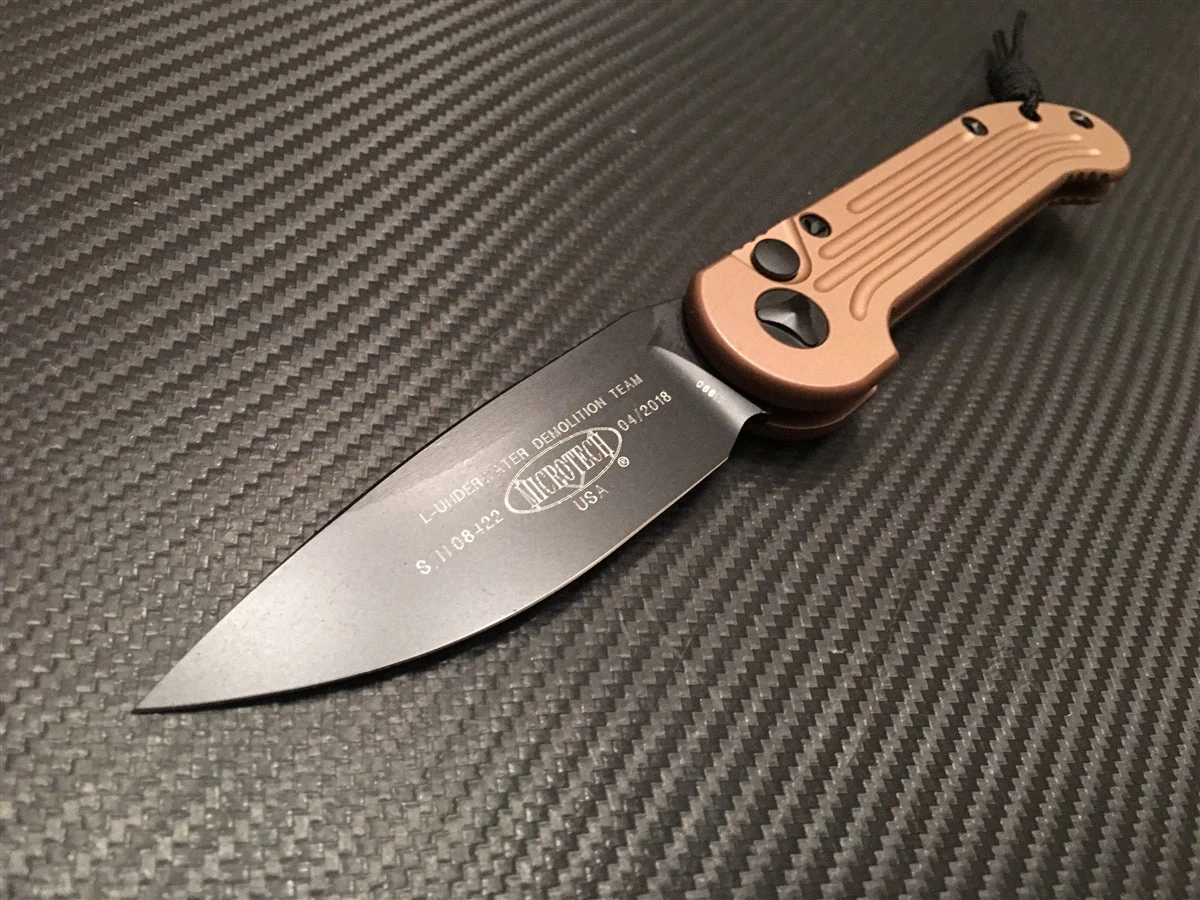 Microtech LUDT Single Edge Standard Tan 3 Microtech LUDT Single Edge Standard Tan