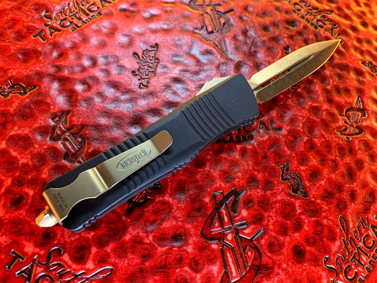 Microtech Troodon Double Edge Bronzed Standard 4 Microtech Troodon Double Edge Bronzed Standard - Image 2