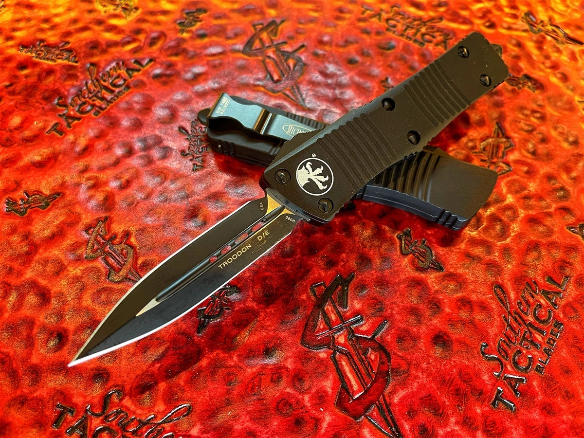 Microtech Troodon Double Edge Standard Tactical 3 Microtech Troodon Double Edge Standard Tactical
