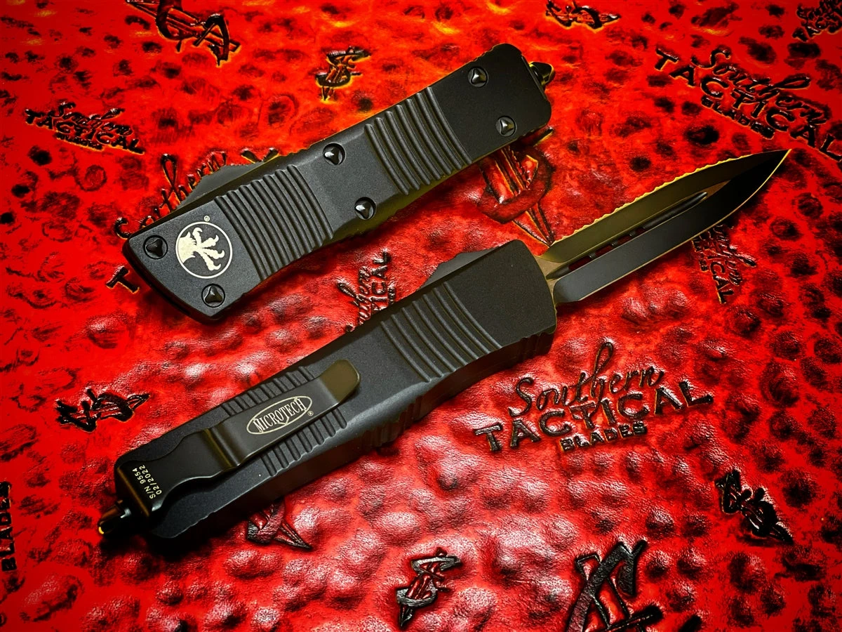 Microtech Troodon Double Edge Full Serrated Tactical 4 Microtech Troodon Double Edge Full Serrated Tactical - Image 2