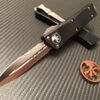 Microtech Troodon Double Edge Satin Part Serrated 1 Microtech Troodon Double Edge Satin Part Serrated -Southern Blades MT138 5 2