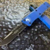 Microtech Troodon Single Edge Part Serrated Blue 2 Microtech Troodon Single Edge Part Serrated Blue -Southern Blades MT139 2BL 2