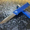 Microtech Troodon Single Edge Satin Standard Blue