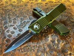 Microtech Combat Troodon Double Edge Standard OD Green