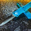 Microtech Combat Troodon Double Edge Standard Turquoise 1 Microtech Combat Troodon Double Edge Standard Turquoise -Southern Blades MT142 1TQ 2
