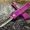 Microtech Combat Troodon Double Edge Part Serrated Violet 1 Microtech Combat Troodon Double Edge Part Serrated Violet -Southern Blades MT142 2VI 2