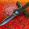 Microtech Combat Troodon Double Edge Full Serrated Tactical