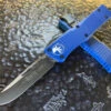 Microtech Combat Troodon Single Edge Standard Blue