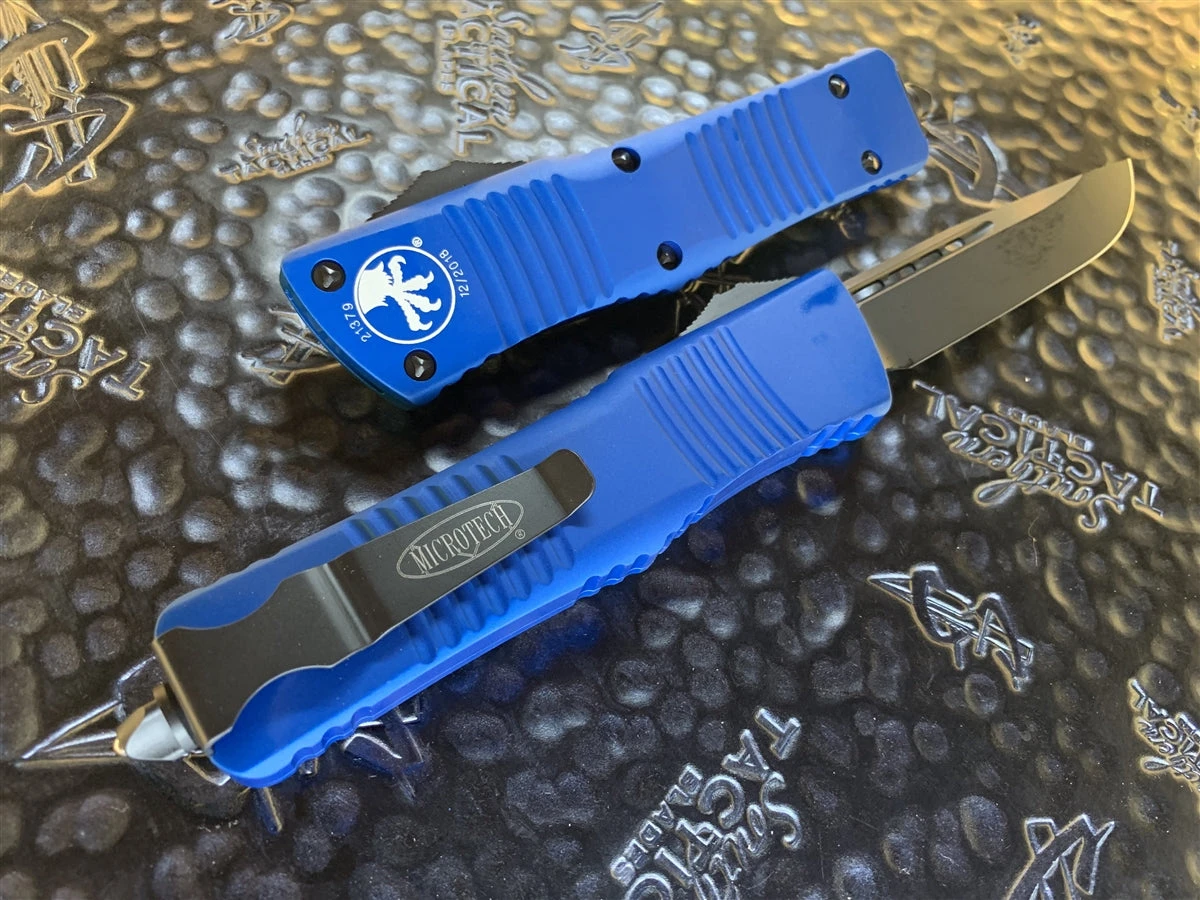 Microtech Combat Troodon Single Edge Standard Blue 4 Microtech Combat Troodon Single Edge Standard Blue - Image 2