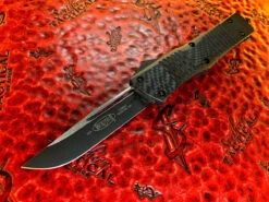 Microtech Combat Troodon Single Edge Carbon Fiber Tactical Standard
