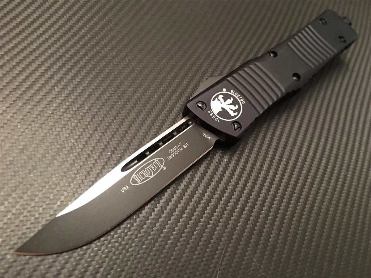 Microtech Combat Troodon Single Edge Tactical Standard 3 Microtech Combat Troodon Single Edge Tactical Standard