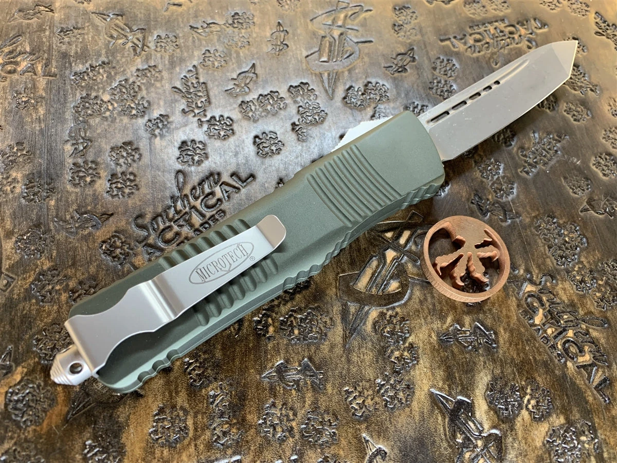 Microtech Combat Troodon Tanto Apocalyptic Standard OD Green 4 Microtech Combat Troodon Tanto Apocalyptic Standard OD Green - Image 2