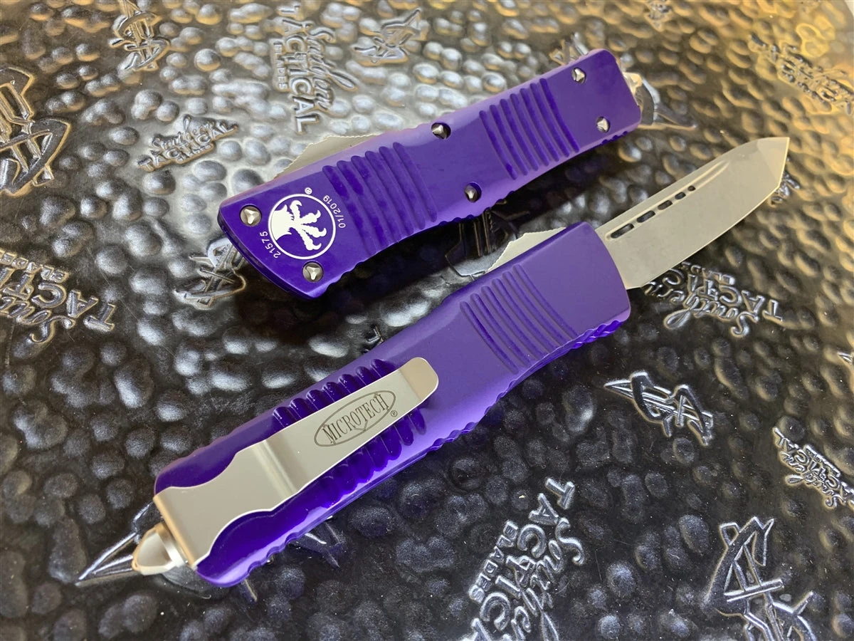 Microtech Combat Troodon Tanto Apocalyptic Standard Purple 4 Microtech Combat Troodon Tanto Apocalyptic Standard Purple - Image 2