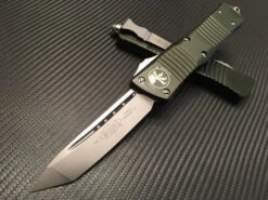 Microtech Combat Troodon Tanto Satin Standard OD Green