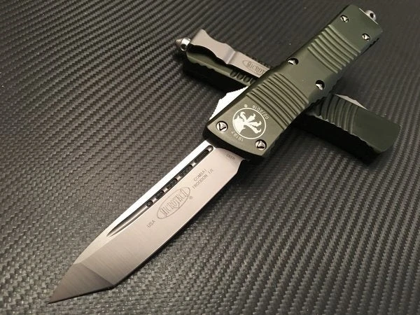 Microtech Combat Troodon Tanto Satin Standard OD Green 3 Microtech Combat Troodon Tanto Satin Standard OD Green
