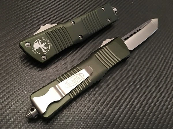 Microtech Combat Troodon Tanto Satin Standard OD Green 4 Microtech Combat Troodon Tanto Satin Standard OD Green - Image 2