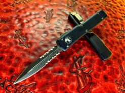 Microtech UTX-70 Double Edge Part Serrated