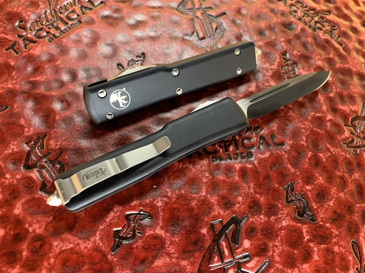 Microtech UTX-70 Single Edge Black Blade Standard 4 Microtech UTX-70 Single Edge Black Blade Standard - Image 2