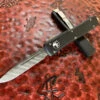 Microtech UTX-70 Single Edge Damascus Standard 1 Microtech UTX-70 Single Edge Damascus Standard -Southern Blades MT148 16 2