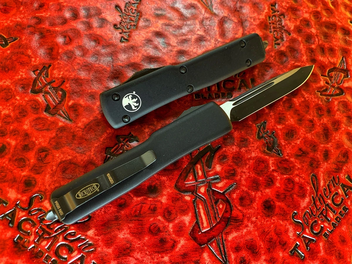Microtech UTX-70 OTF Automatic Knife Single Edge Standard Tactical 4 Microtech UTX-70 OTF Automatic Knife Single Edge Standard Tactical - Image 2