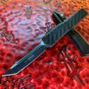 Microtech UTX-70 Tanto Edge Black Standard Carbon Fiber Signature Series 2 Microtech UTX-70 Tanto Edge Black Standard Carbon Fiber Signature Series -Southern Blades MT149 1CFS 2