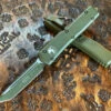 Microtech UTX-70 OTF Automatic Knife Tanto Edge Cerakote OD Green 1 Microtech UTX-70 OTF Automatic Knife Tanto Edge Cerakote OD Green -Southern Blades MT149 1COD 2
