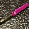 Microtech UTX-70 OTF Automatic Knife Tanto Edge Standard Violet 2 Microtech UTX-70 OTF Automatic Knife Tanto Edge Standard Violet -Southern Blades MT149 1VI 2