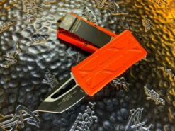 Microtech Exocet Tanto Edge Standard Orange