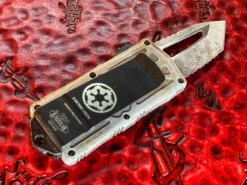 Microtech Exocet Tanto Edge SandTrooper Full Serrated 6 Microtech Exocet Tanto Edge SandTrooper Full Serrated -Southern Blades MT158 3SA 3