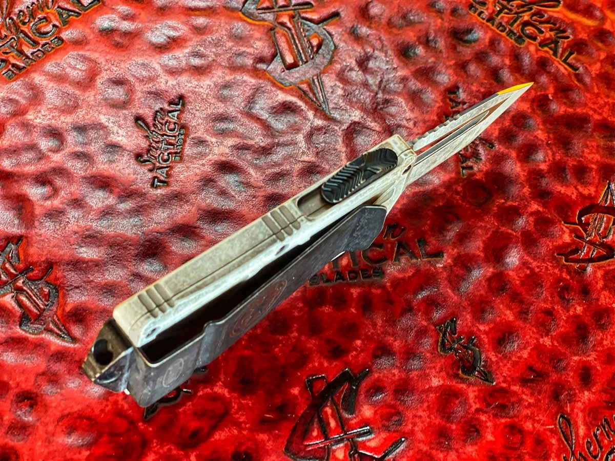 Microtech Exocet Tanto Edge SandTrooper Full Serrated 5 Microtech Exocet Tanto Edge SandTrooper Full Serrated - Image 3