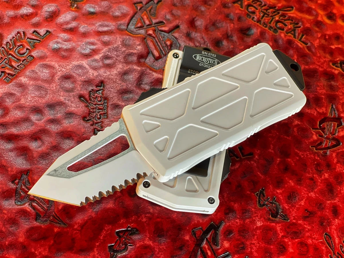Microtech Exocet Tanto Edge StormTrooper Full Serrated 3 Microtech Exocet Tanto Edge StormTrooper Full Serrated