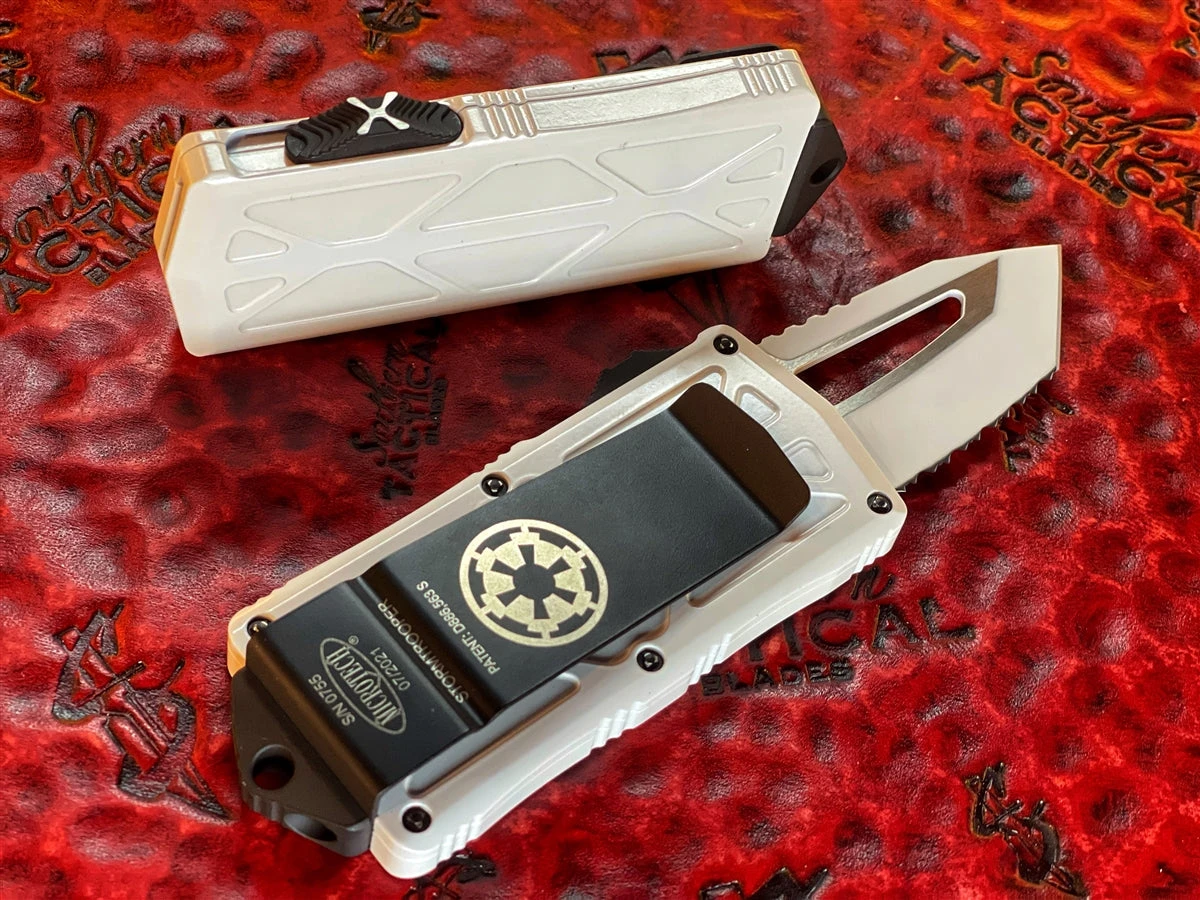 Microtech Exocet Tanto Edge StormTrooper Full Serrated 4 Microtech Exocet Tanto Edge StormTrooper Full Serrated - Image 2