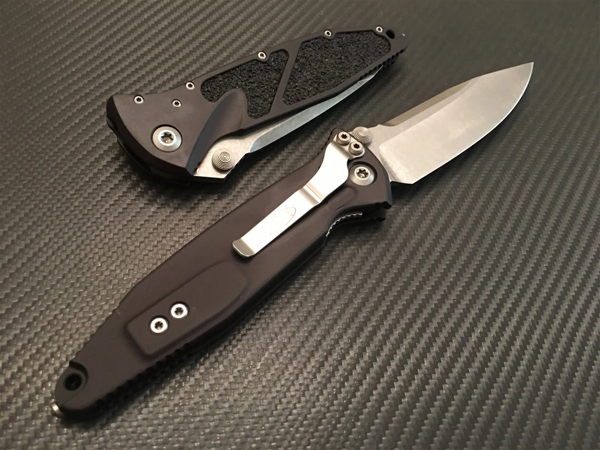 Microtech Socom Elite Single Edge Stonewashed Standard 4 Microtech Socom Elite Single Edge Stonewashed Standard - Image 2