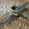 Microtech Socom Elite Manual Single Edge Standard OD Green