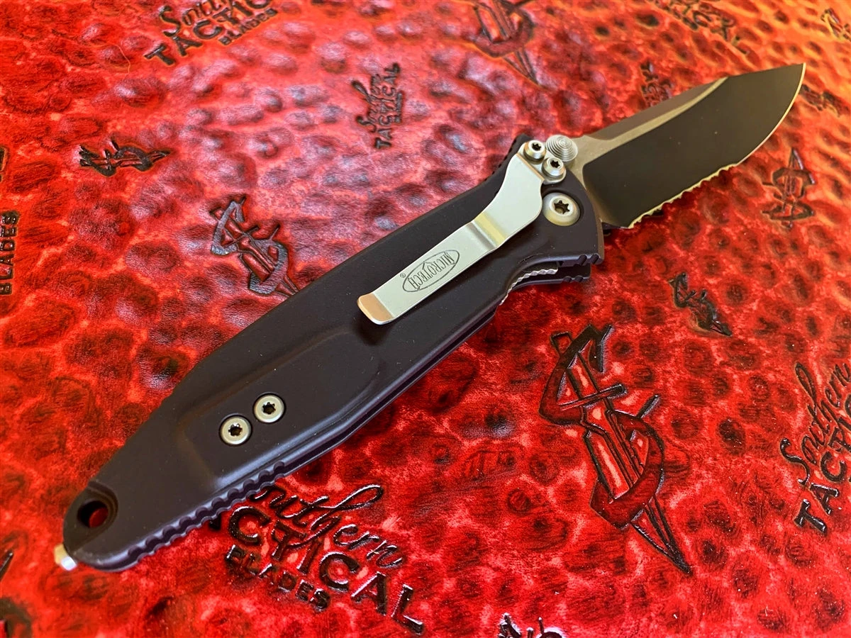 Microtech Socom Elite Single Edge Part Serrated 4 Microtech Socom Elite Single Edge Part Serrated - Image 2