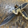 Microtech Socom Elite Auto Single Edge Standard Tan