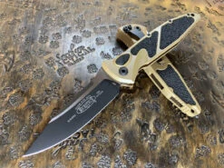 Microtech Socom Elite Auto Single Edge Standard Tan
