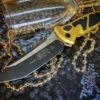 Microtech Socom Elite Auto Tanto Standard Champagne Gold