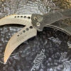 Microtech Hawk Automatic Stonewashed Standard “Proof Run” -Southern Blades MT166 10PR 2