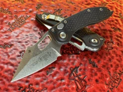 Microtech Stitch Automatic Knife - Single Edge Stonewashed Standard