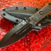 Microtech/Borka Blades SBD Dagger DLC Full Serrated W/ Carbon Fiber Scales Signature Series 1 Microtech/Borka Blades SBD Dagger DLC Full Serrated W/ Carbon Fiber Scales Signature Series -Southern Blades MT201 3DLCS 2