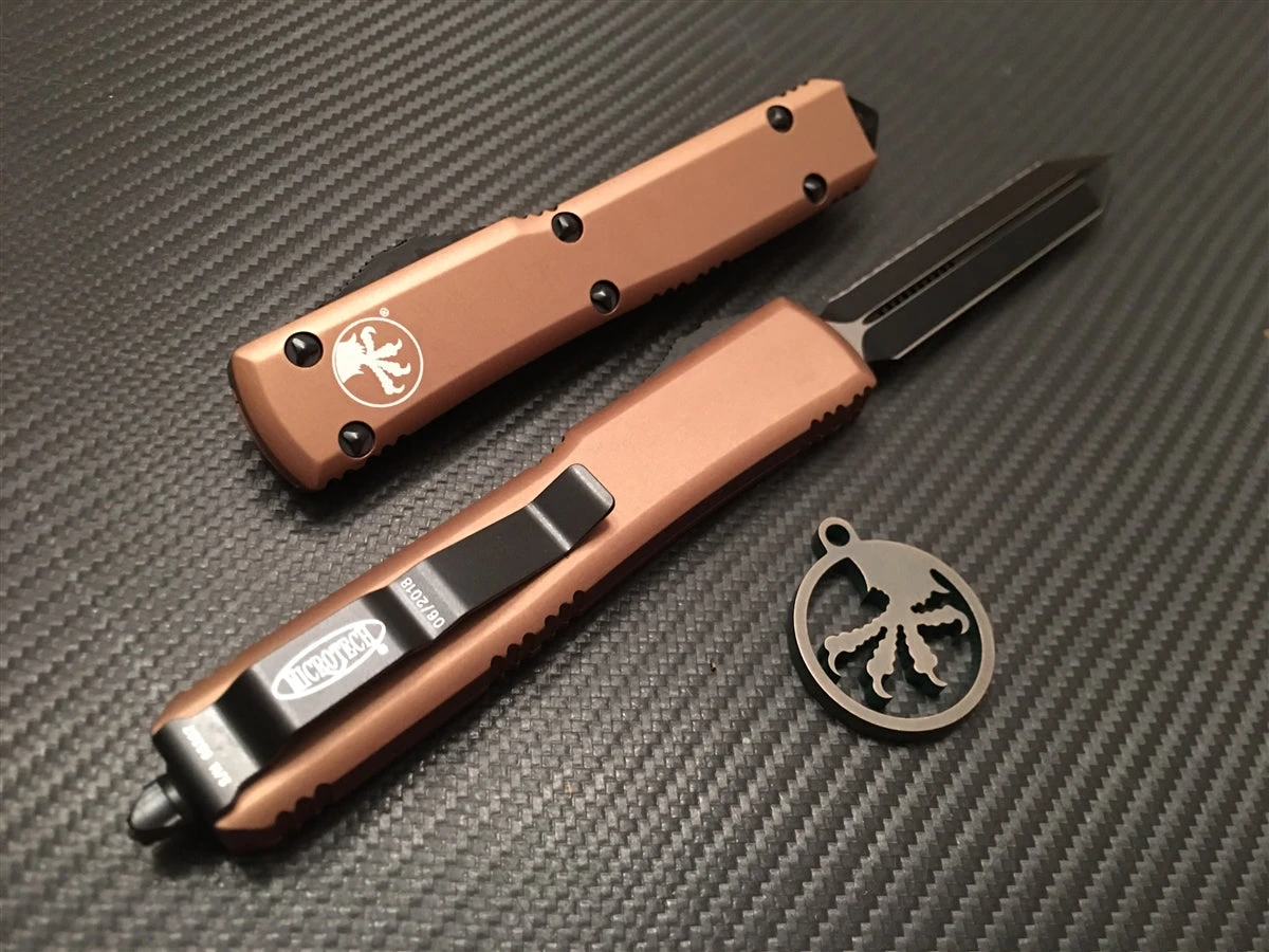 Microtech Ultratech Spartan Full Serrated Tan 4 Microtech Ultratech Spartan Full Serrated Tan - Image 2