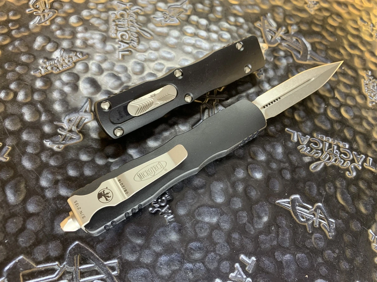 Microtech Dirac Double Edge Stonewashed Standard 4 Microtech Dirac Double Edge Stonewashed Standard - Image 2
