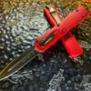 Microtech Dirac Delta Double Edge Standard Red