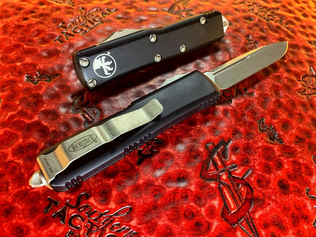 Microtech UTX-85 Single Edge Apocalyptic Standard 4 Microtech UTX-85 Single Edge Apocalyptic Standard - Image 2